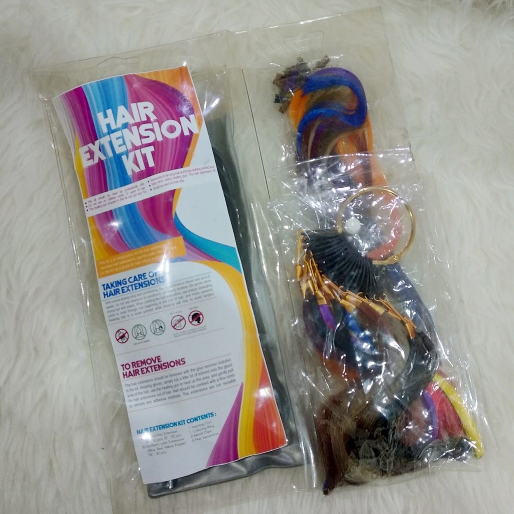 Hair Extension Kit/ Rambut Sambung/ Peralatan Rambut Sambung