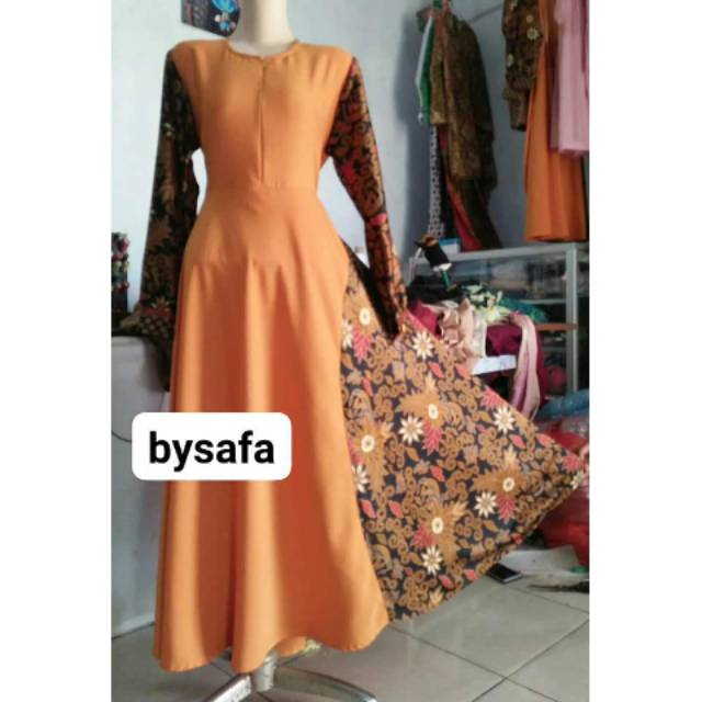 Humaira dress gamis wollycrepe