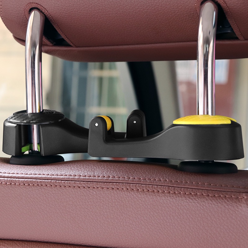 Holder hp mobil tempat dudukan sandaran handphone gantungan tas head rest bangku tengah di mobil rapi hemat tempat NB11