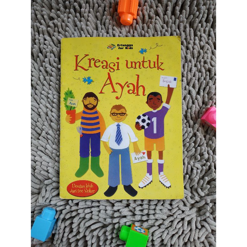 

Kreasi untuk Ayah - Buku Stiker