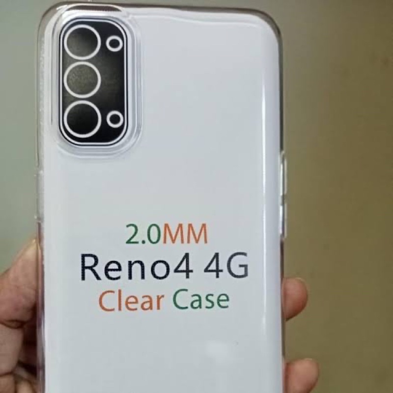 Clear Case Tebal Transparant Oppo A7/A5S/A12/F9/ A15/A15S/A16/Reno 4/ 5/ 6/ 7z/ A96/Bening HD Transparan