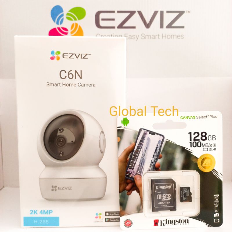 EZVIZ C6N CAMERA CCTV WIFI 4MP IP CAMERA WIRELESS GARANSI RESMI C6N 4MP