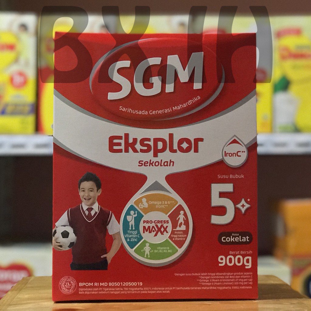 

SGM 5 Coklat 900g - SGM Eksplor 5+ Cokelat - Expired Date 100% Aman