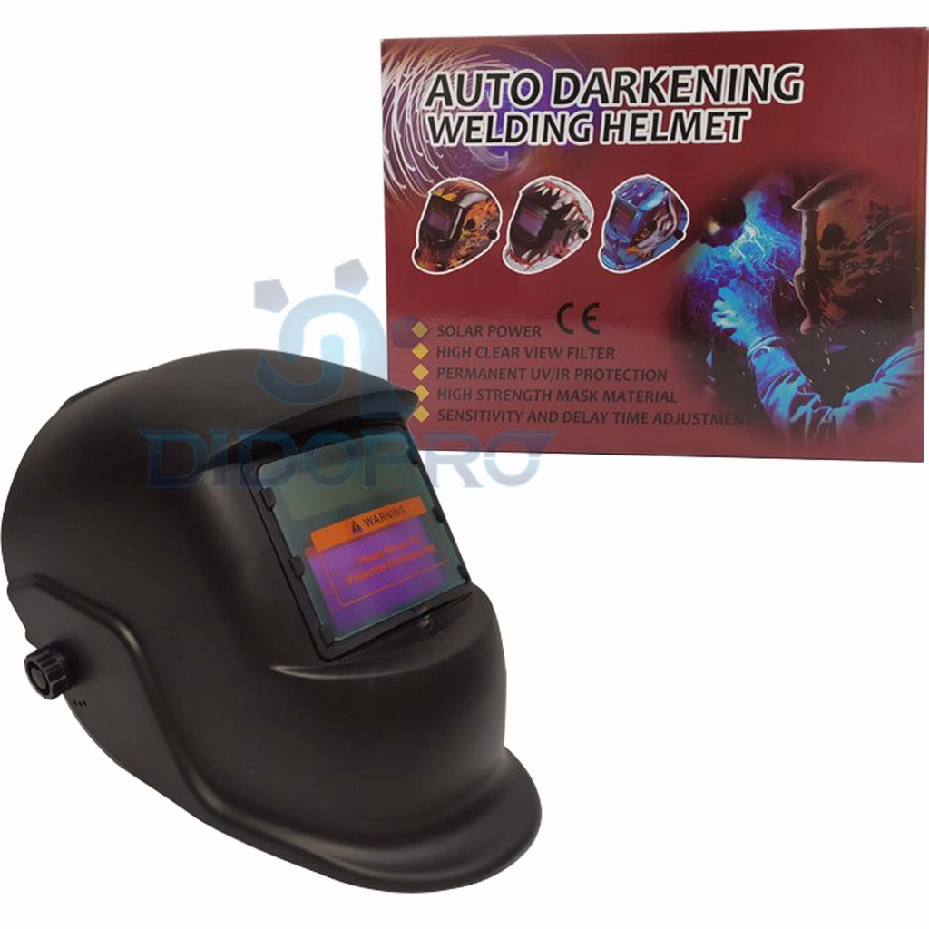 Kedok Las Otomatis Auto Darking Welding Helmet Google Glass Automatic