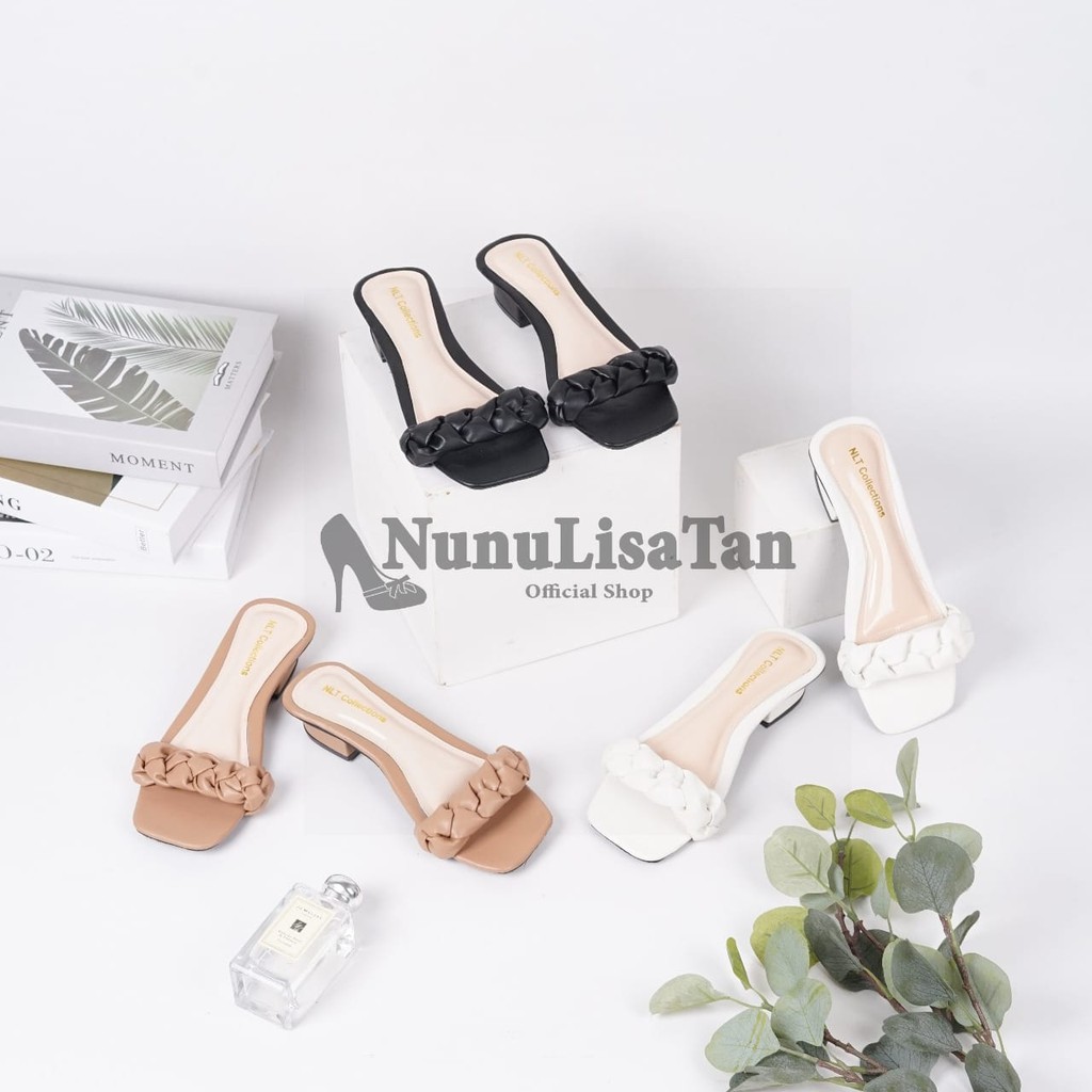 NunuLisaTan- cod high hels wanita model terbaru heels ANNA