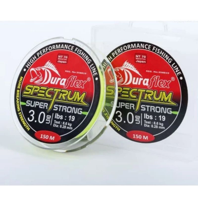 Senar duraflex soft atau spectrum 150m gold series nt 70 japan