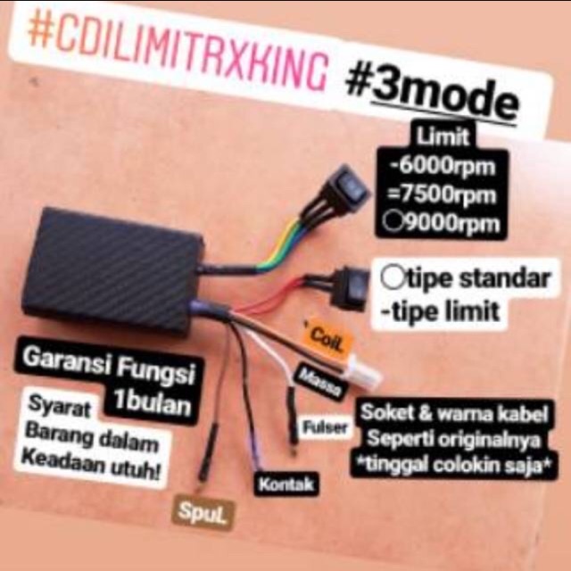 CDI limit rx king 3 mode by gaspoll racing