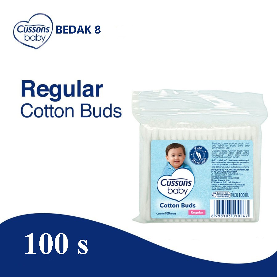 Cussons Baby Cotton Buds 100's Reguler