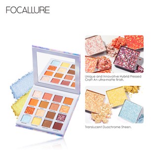 Focallure Palet  Eyeshadow 16 Warna  Anti Air Shopee Indonesia