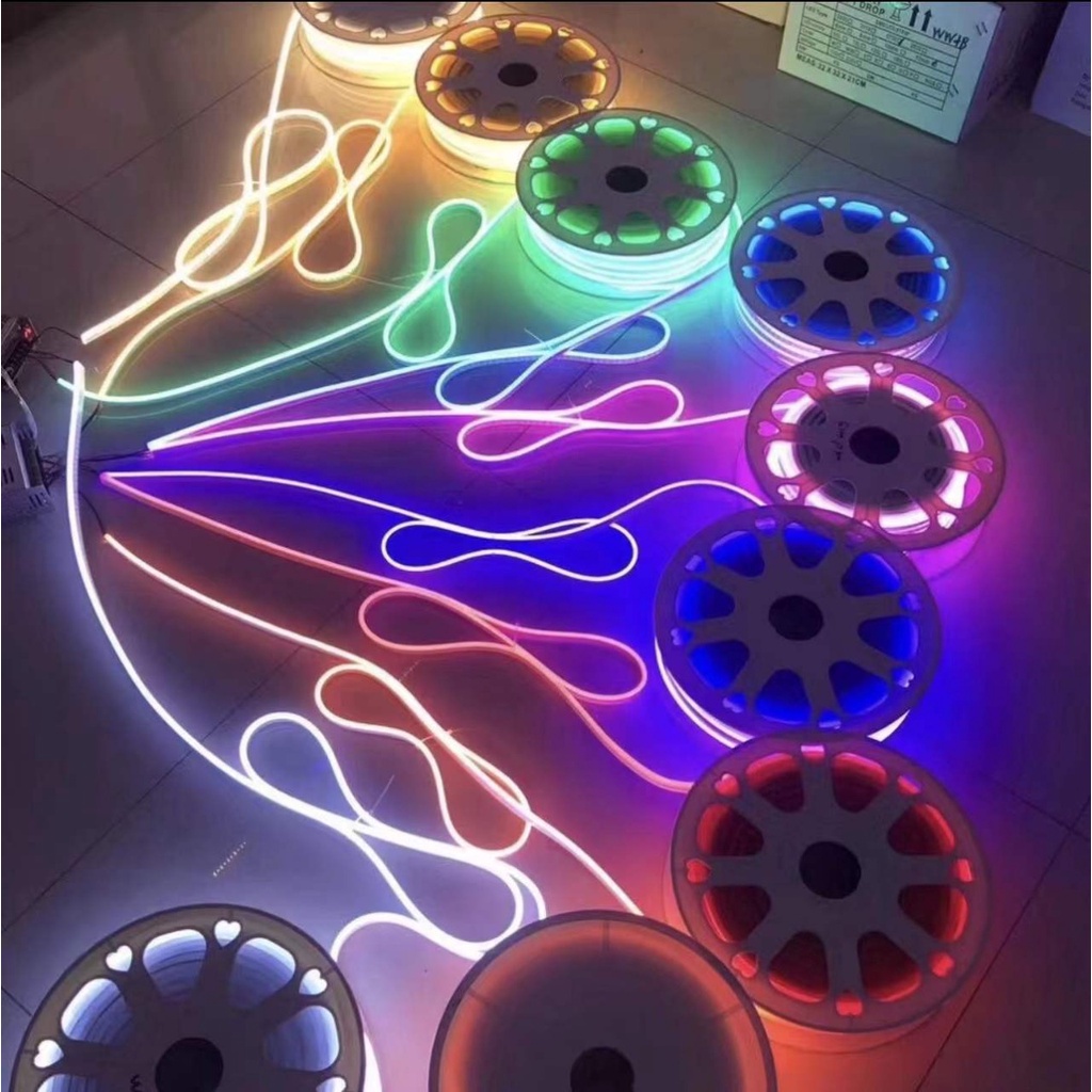 NEON Flex/Lampu LED Strip Neon Flexible LED Strip Flexible perMeter 220V IP65 WATERPROOF