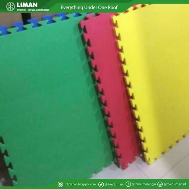 EVAMATS POLOS 100x100x2CM/ KARPET EVAMATS/ TIKAR/ ALAS BERMAIN ANAK/ PUZZLE