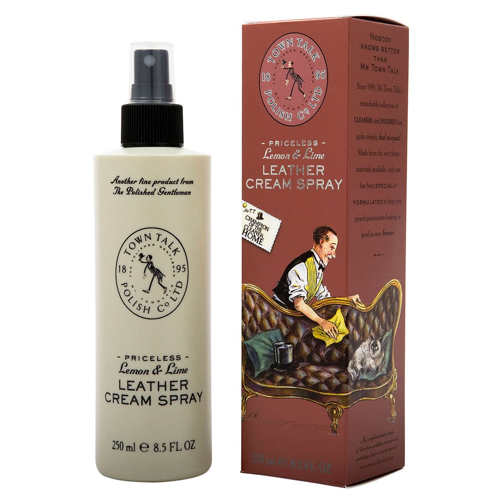 

Town Talk Polish - Leather Cream Spray Lemon & Lime 250ML