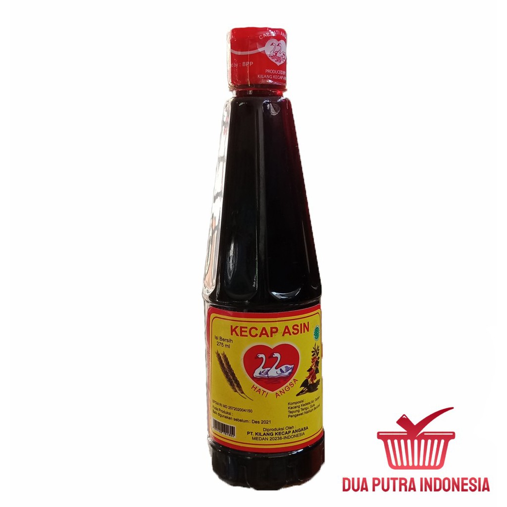 

KECAP ASIN CAP HATI ANGSA 275 ML- ECERAN