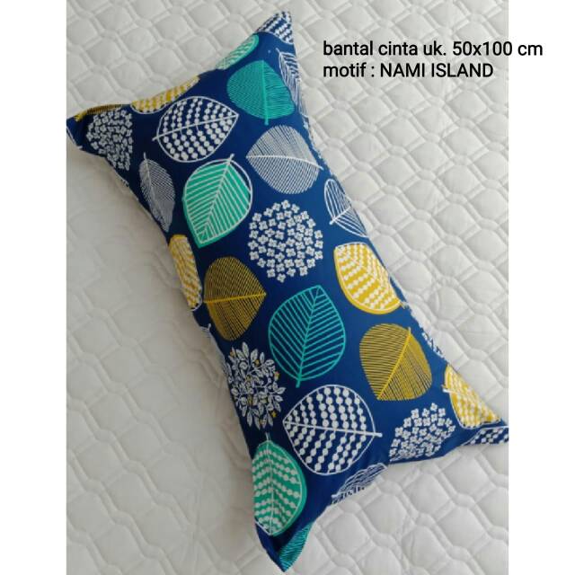 BANTAL CINTA - NAMI ISLAND - BANTAL PANJANG SOFA LANTAI BESAR SARUNG