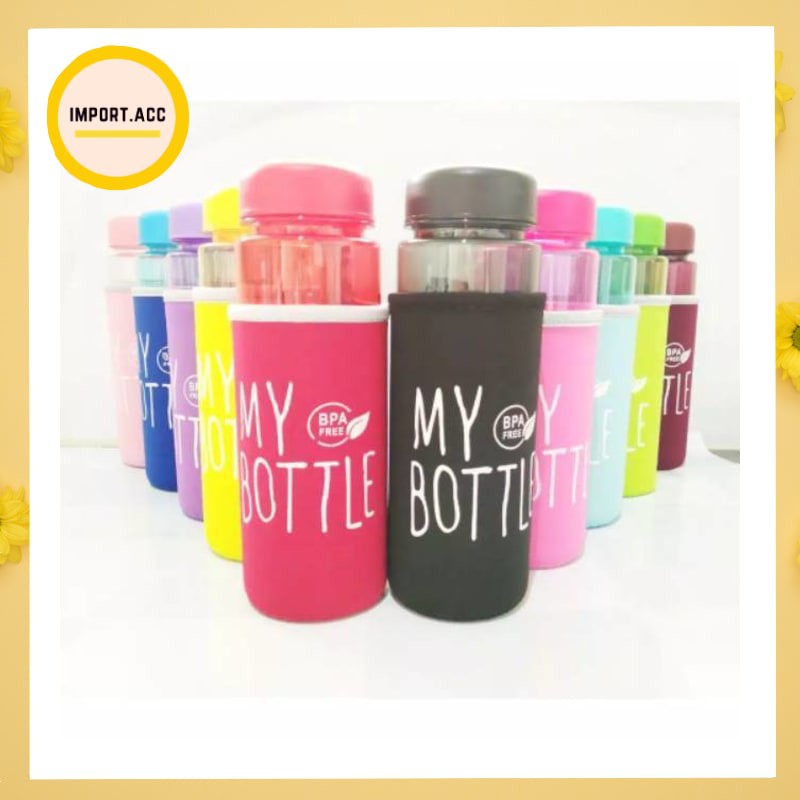 My Bottle Bening Warna Full Pouch Busa Warna 500ml My Bottle Free Pouch