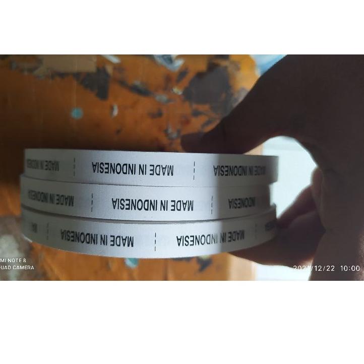 

[PRODUK QDEMP] label made in indonesia IK7