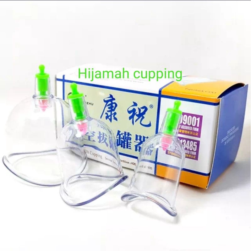 Kop Bekam Lengkung isi 3 Pcs 1 Kotak