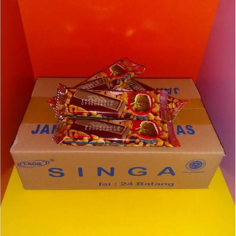 

PROMO MURAH Coklat L’agie Singa 25gr isi 6 pcs