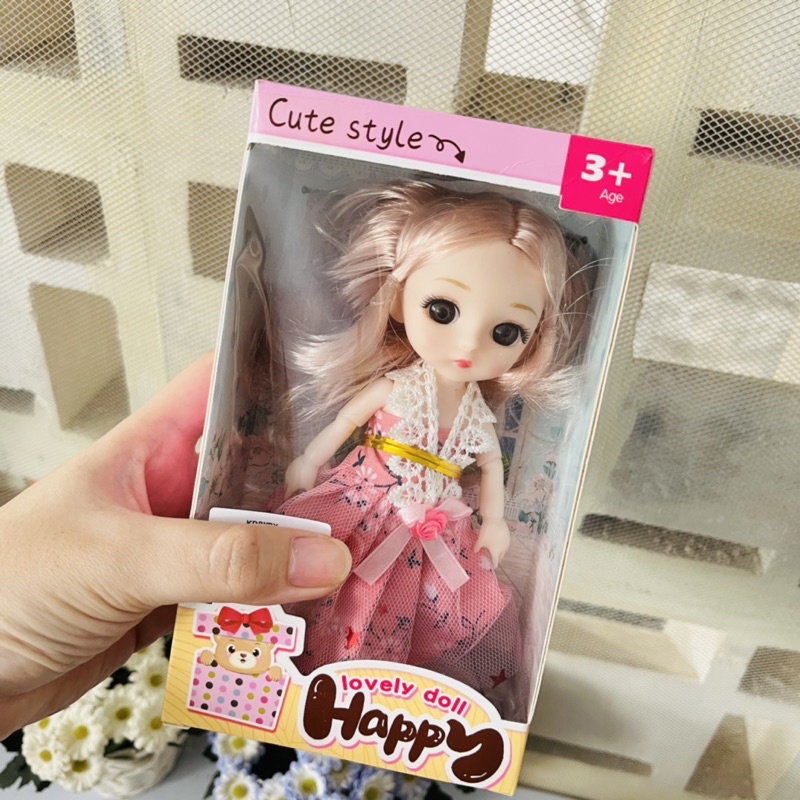 Boneka Yuna Korea Doll Kemasan Box