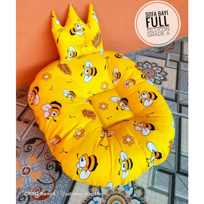 promo sofa bayi multifungsi newborn baby lounger/kasur bayi