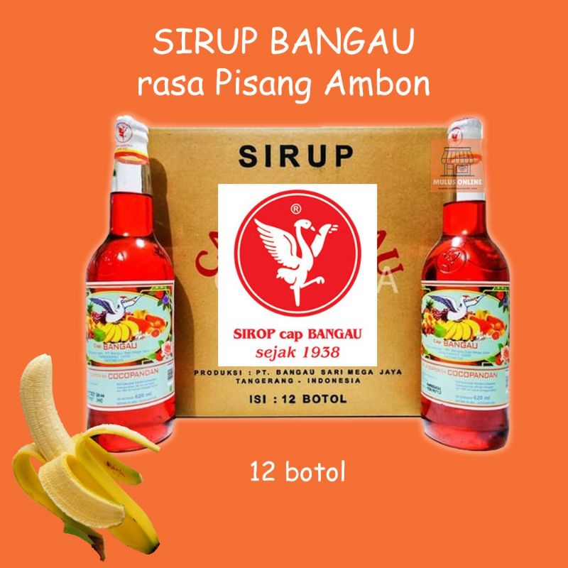 

Sirup Cap Bangau / Sirup Bango Pisang Ambon 620ml