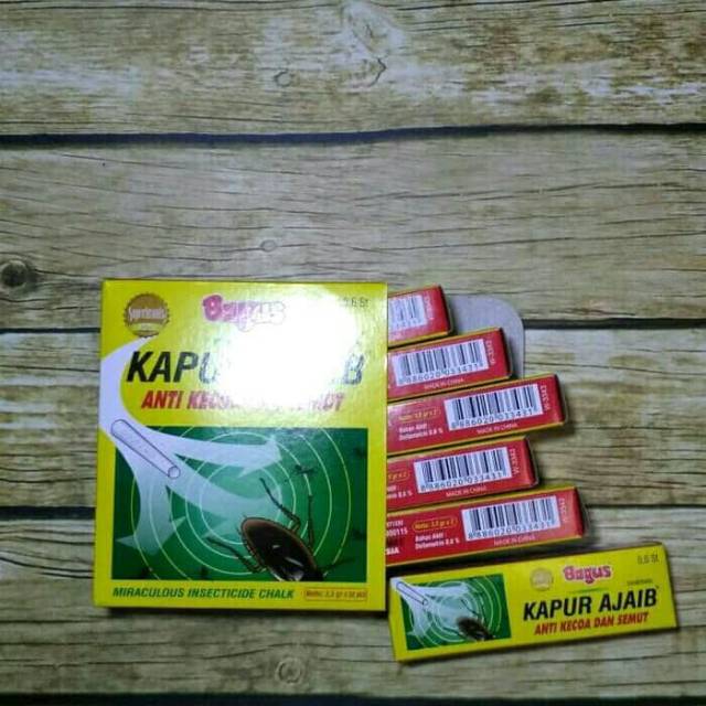 Kapur bagus kapur ajaib kapur anti kecoa dan semut kapur serangga per pack kecil isi 2batang