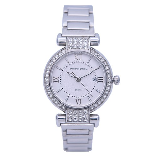 Raymond Daniel RD 036 Silver White, Jam Tangan Wanita, Original