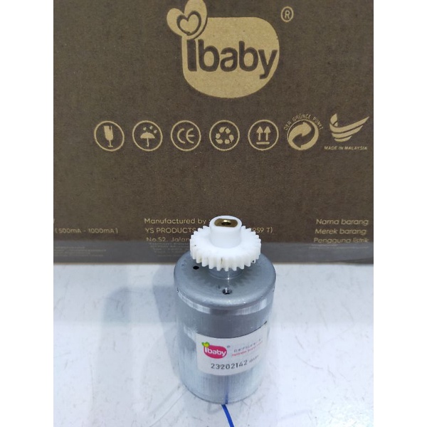 motor dinamo gear mesin ayunan bayi OTO POPO POLO PINPIN