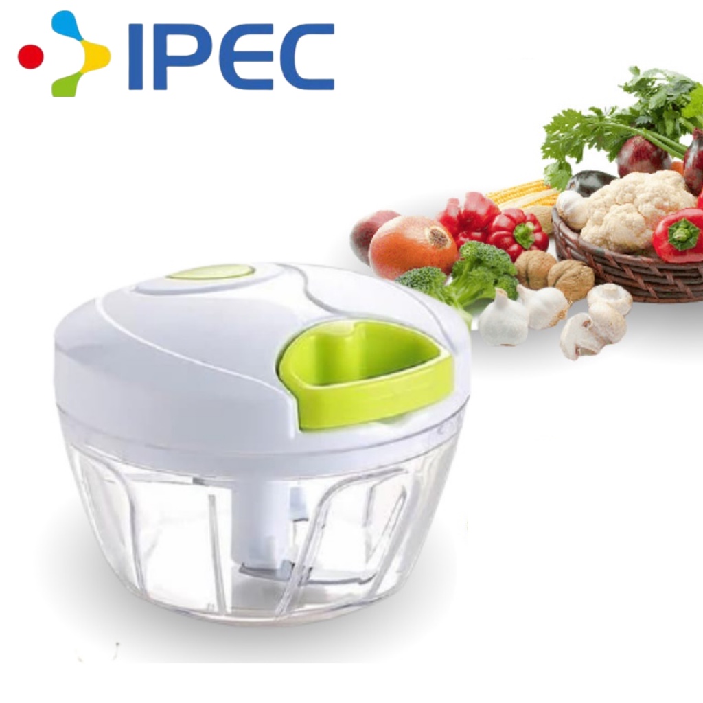 Chopper Manual pencacah bumbu panggiling bumbu /Onion Chopper Mini Cutter Onion Slicer 201