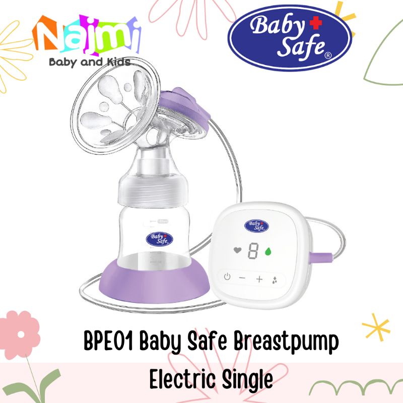 BPE01 Baby Safe Breastpump Single Electric / Pompa ASI Elektrik Babysafe