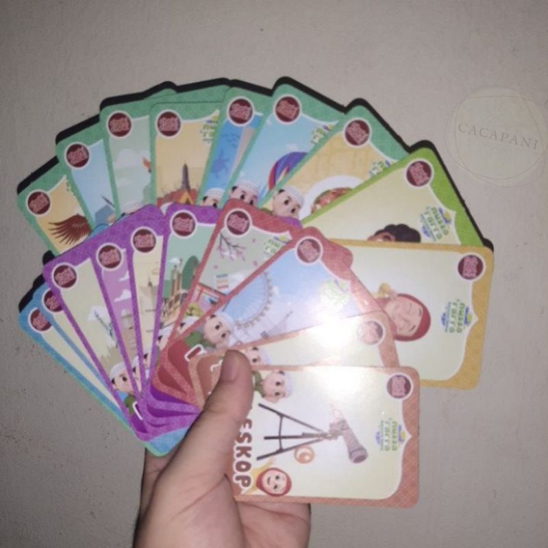 [NEW] Kartu choki choki nussa dan rarra keliling dunia