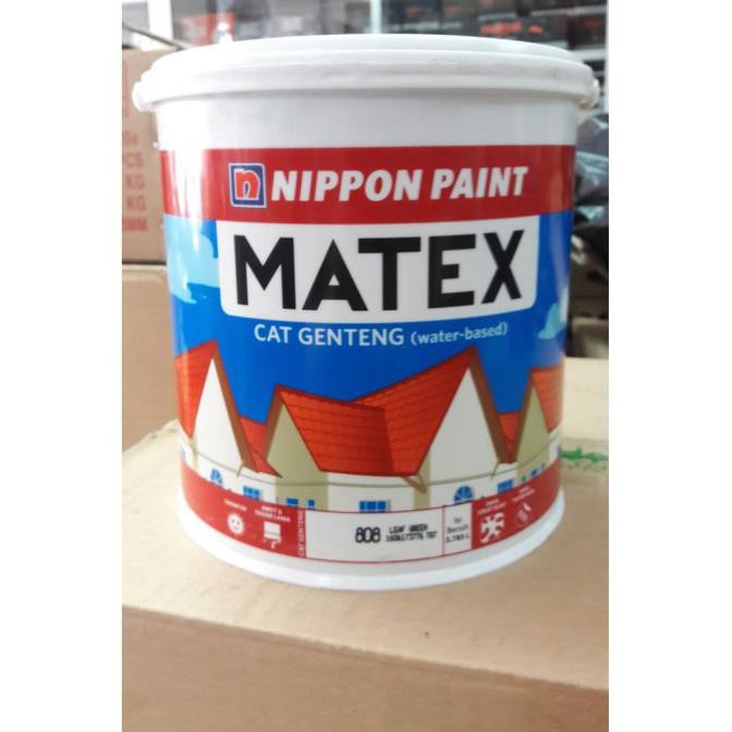 Terlaris CAT GENTENG MATEX 2,5 KG / NIPPON PAINT MATEX / Eksterior / Cat Luar Baru