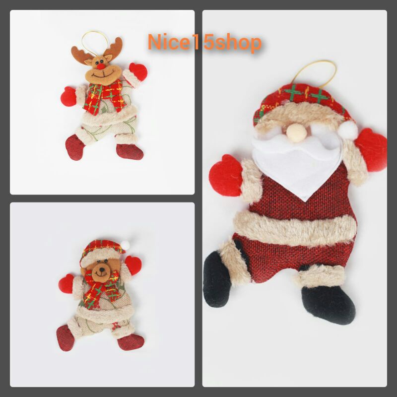 Hiasan Pohon Natal Boneka Gantungan