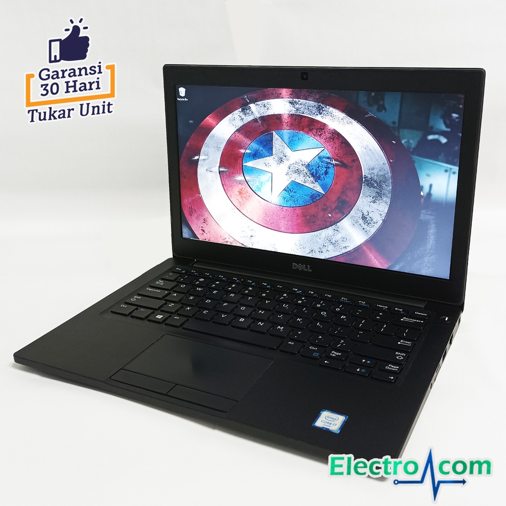 Laptop Dell latitude E7280 Core i5 RAM 8GB SSD 256GB 12,5 inch Slim Bergaransi mulus