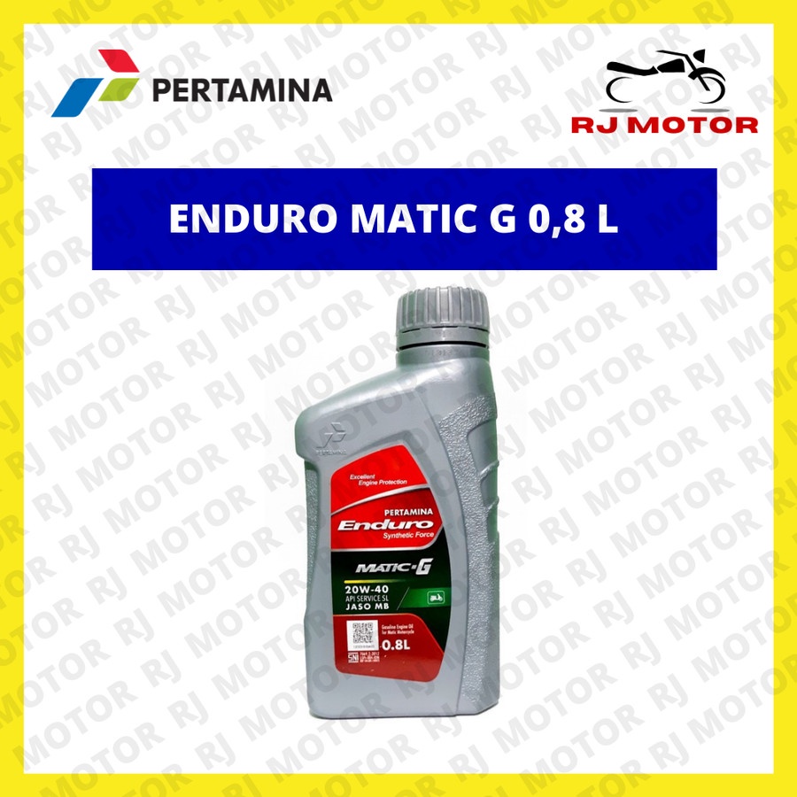 ENDURO MATIC G 0,8 L OLI MOTOR ASLI PERTAMINA