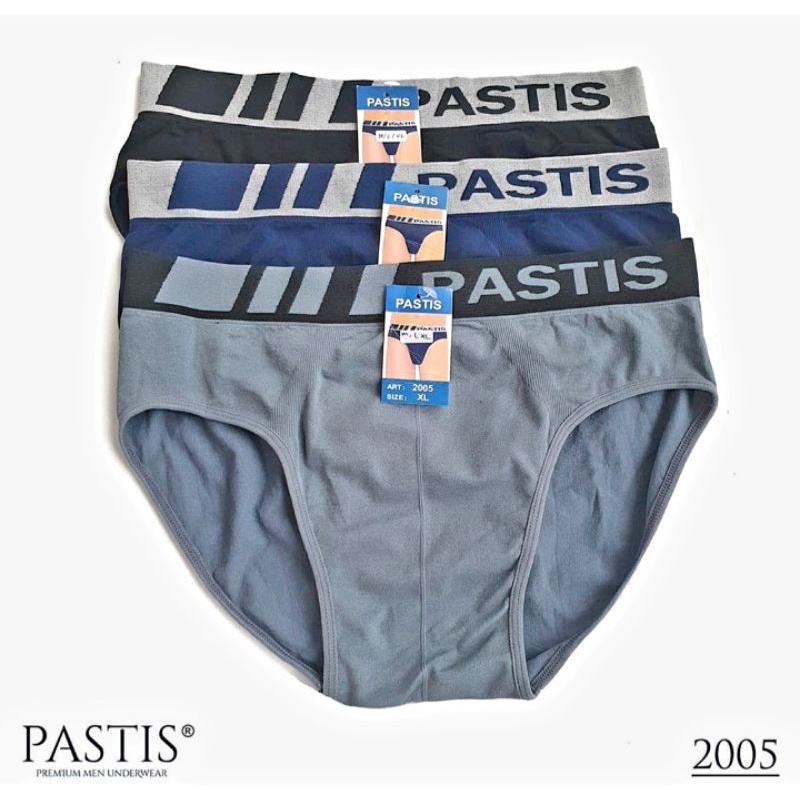 CD PASTIS PREMIUM ART. 2005 / CELANA DALAM PRIA PASTIS TANPA JAHITAN