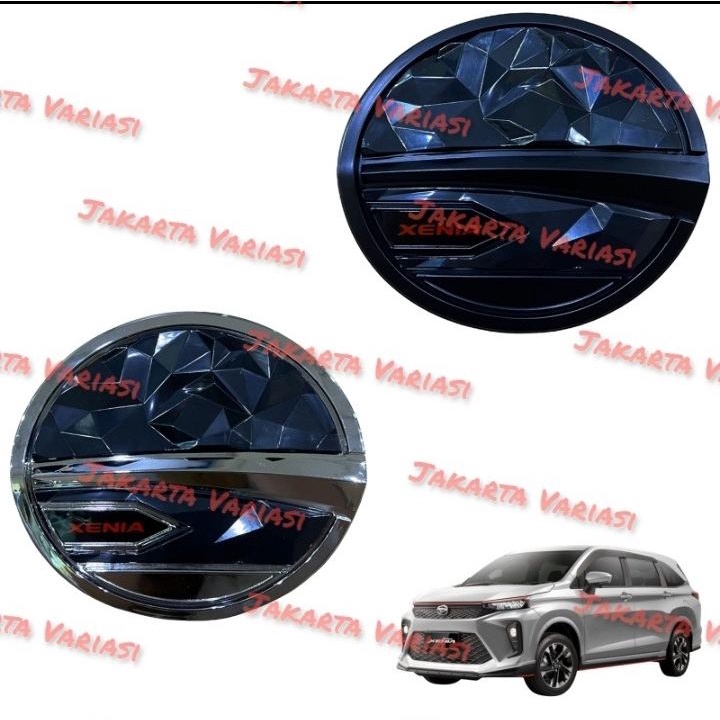 Tank Cover All New Xenia 2022 UP Hitam Chrome