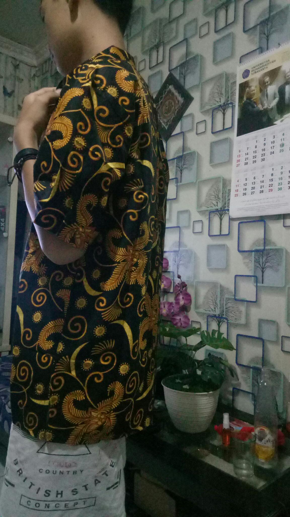 Batik Khan - Couple Batik Anak Batik Dewasa Batik Sby Manuk Gurita Salju