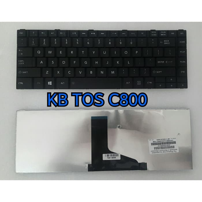Keyboard Laptop Keyboard Toshiba C800 Satellite C800 L845 L840