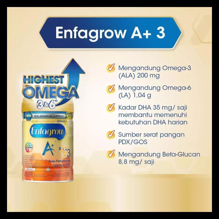 

MURAH Enfagrow A+3 // Enfagrow A+4 // 400g A+ Formula Susu Pertumbuhan - Vanila, A4