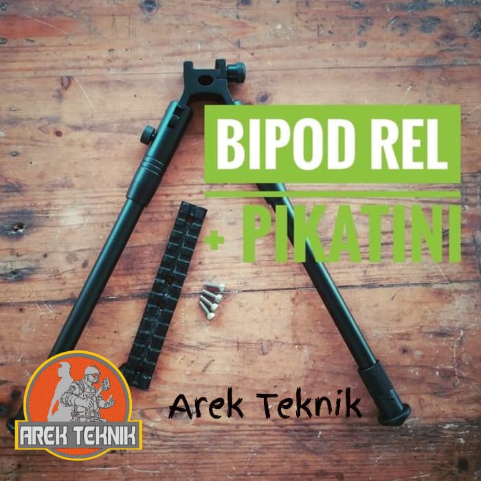 SPM120 BIPOD REL RAILL PIKATINI REL SENAPAN ANGIN PENYANGGA