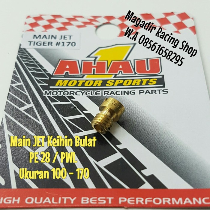 Promo Main Jet Keihin PE 28 / PWL Ninja Ukuran 100 - 170 AHAU AHAU1 Keren