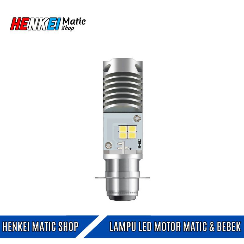 Lampu Led Motor Beat Depan Osram T19 AC/DC M5 H6 K1 Bebek Matic Warna Putih Paling Terang