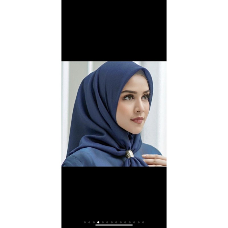 Preloved Button Scarves Tissu scarf - ORI n Like New- NEGO