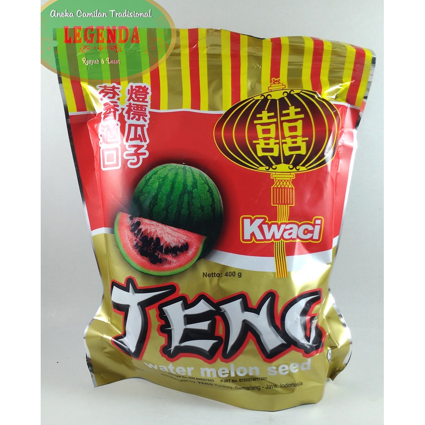 

Kuaci Kwaci Biji Semangka TENG Water Melon Seed 400gr