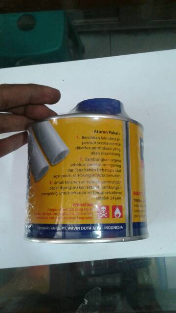 

LEM PIPA PARALON PVC TRU GLUE 400 GRAM LEM FITTING PVC TRU GLUE DISKON7 BEST SELLER