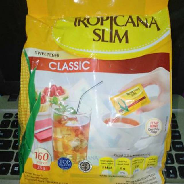 

gula tropicana slim classic isi 160 pcs exp 2027