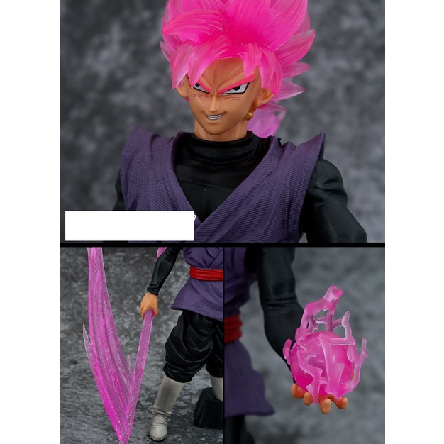 Anime Action Figure Super Saiyan Goku Black Zamasu Rambut Menyala