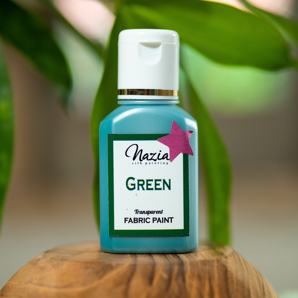 

Cat Kain Tekstil Premium Green Nazia Fabric Paint (Cat Textile)