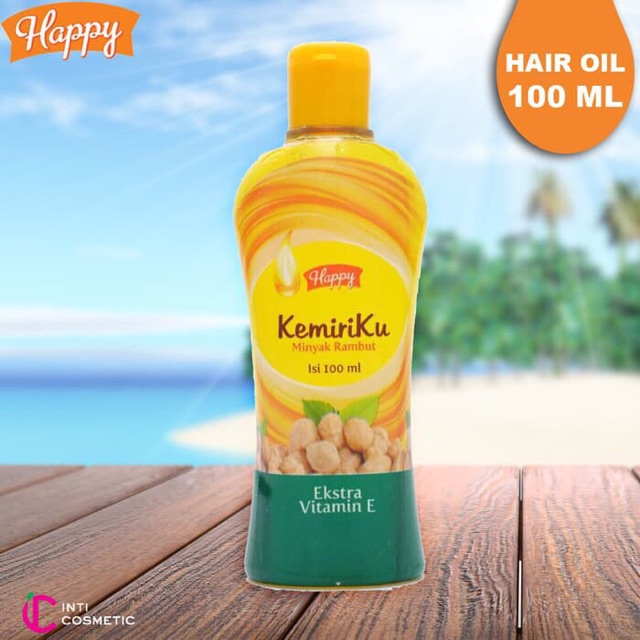 `ღ´ PHINKL `ღ´ Happy Kemiriku minyak rambut kuning hair tonic minyak kemiri untuk anak dan dewasa